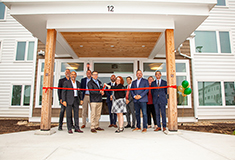 Dakota celebrates ribbon cutting for Friars Court - first and only family-affordable housing community in town